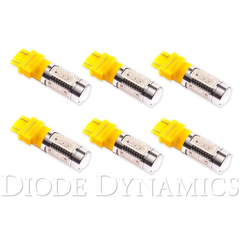 3157 LED Bulb HP11 LED Amber Set of 6 Diode Dynamics