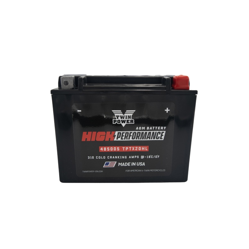 Twin Power YTX-20HL High Performance Battery Replaces H-D 65989-97A Made in USA
