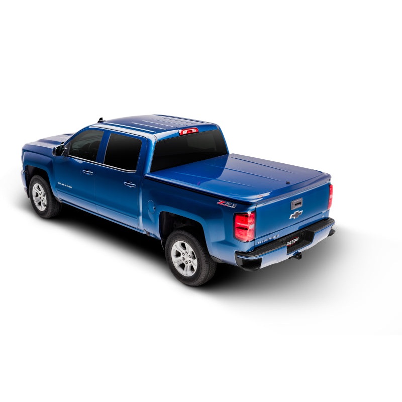 UnderCover 05-15 Tacoma 5ft Lux Bed Cover Red Req Factory Deck Rails | UC4056L-3R3