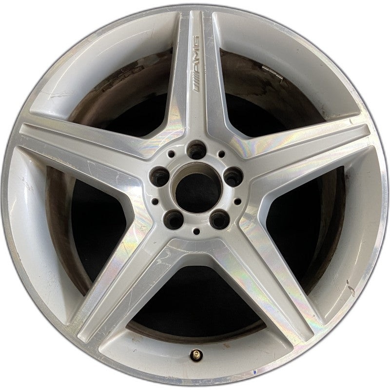 19″ MERCEDES S-CLASS 10 221 Type S400 Hybrid 19×9.5 5 spoke Original OEM Wheel Rim