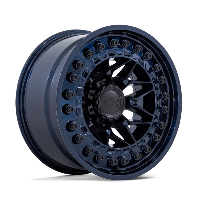 17×9.0 Black Rhino Alpha Mightnight Blue