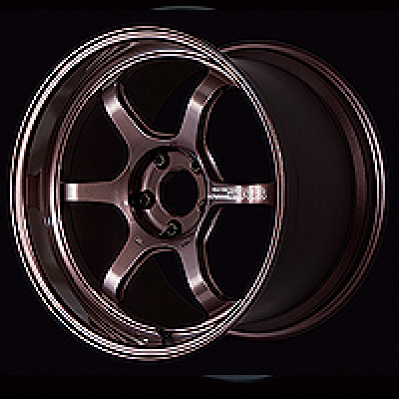 Advan R6 18×8.5 +45 5-112 Racing Copper Bronze Wheel