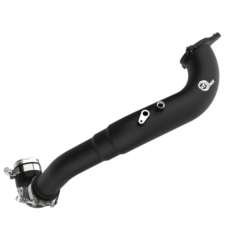aFe 17-22 BMW 540i (G30/G31/G38) B58 L6 3.0L (t) BladeRunner 3in Aluminum Hot Charge Pipe – Black