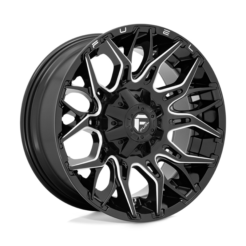 Fuel Wheels D769 Twitch 20″ 8×170 Glossy Black Milled