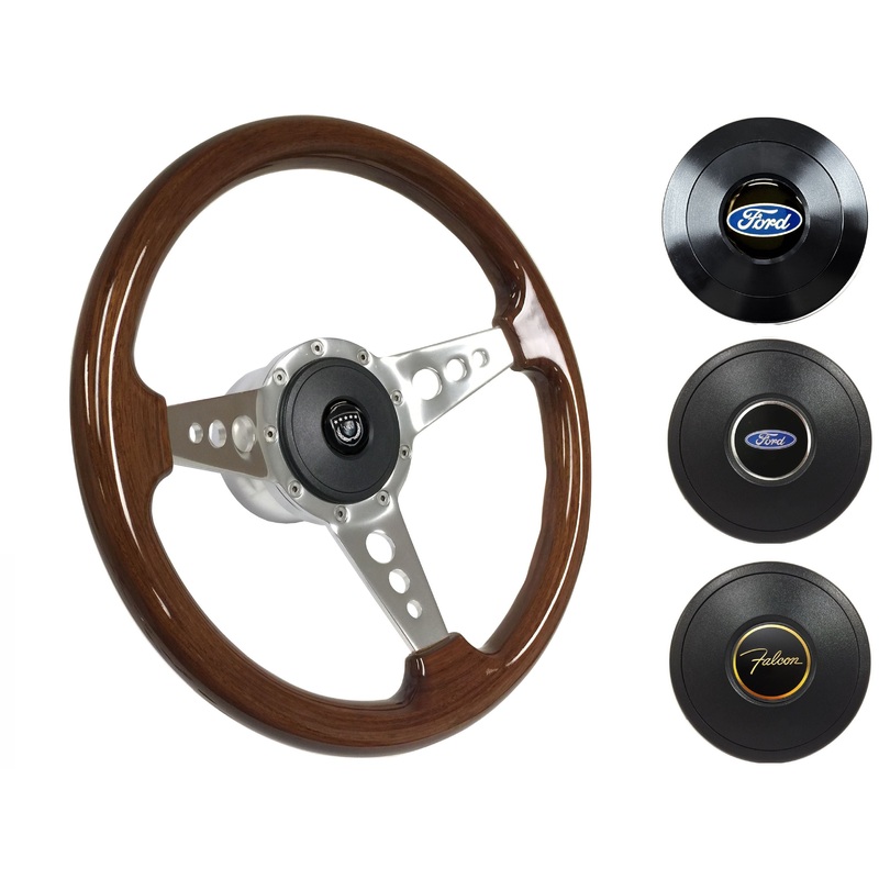 1970 Ford Falcon Steering Wheel Kit | Mahogany Wood | ST3076