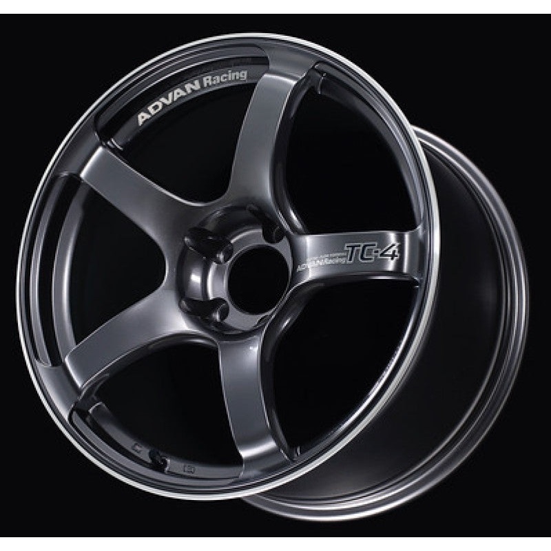 Advan TC4 16×7.0 +31 4-100 Racing Gunmetallic & Ring Wheel