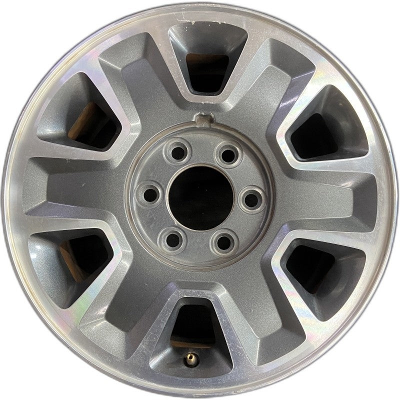 17″ FORD F150 PICKUP 09-12 17×7.5 aluminum 6 spoke indented spokes charcoal spokes Original OEM Wheel Rim