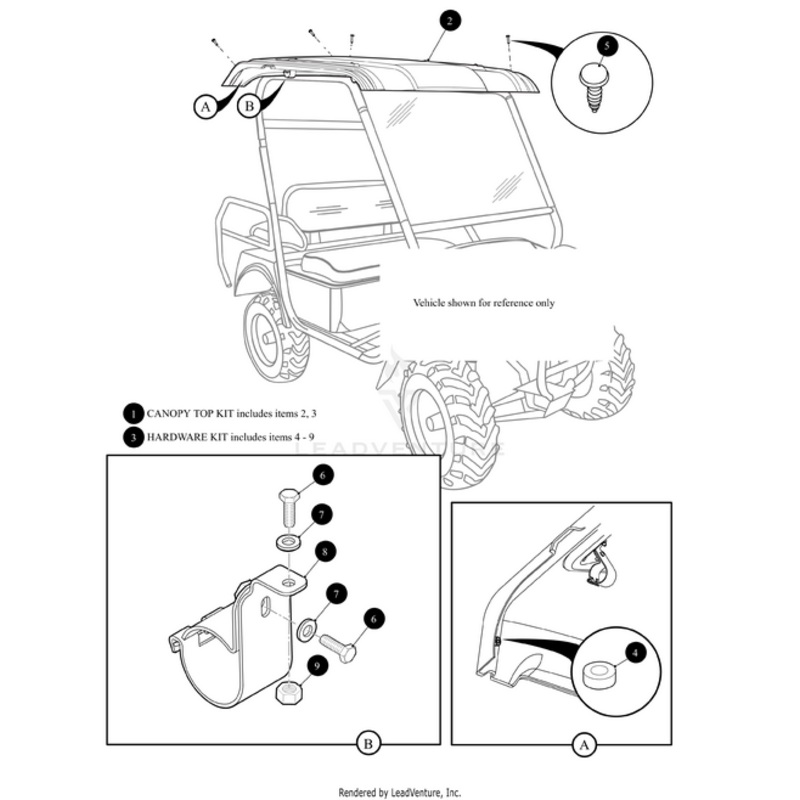 Clamp Two Piece 90 Bend-Kit (Inc. 4-9) by Arctic Cat