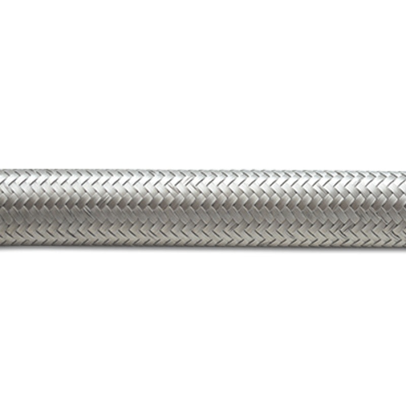Vibrant -8 AN SS Braided Flex Hose (5 foot roll)