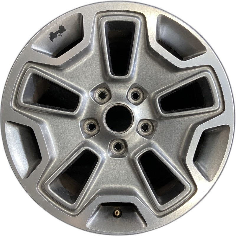 17″ WRANGLER 13 17×7.5 10 hole w/machined accent gray Original OEM Wheel Rim