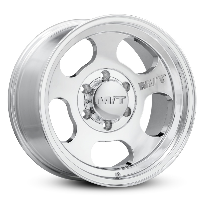 Mickey Thompson Canyon Polished Wheel – 16X10 8X6.5 BP 4.52in BS -25 Offset 125.2mm Bore