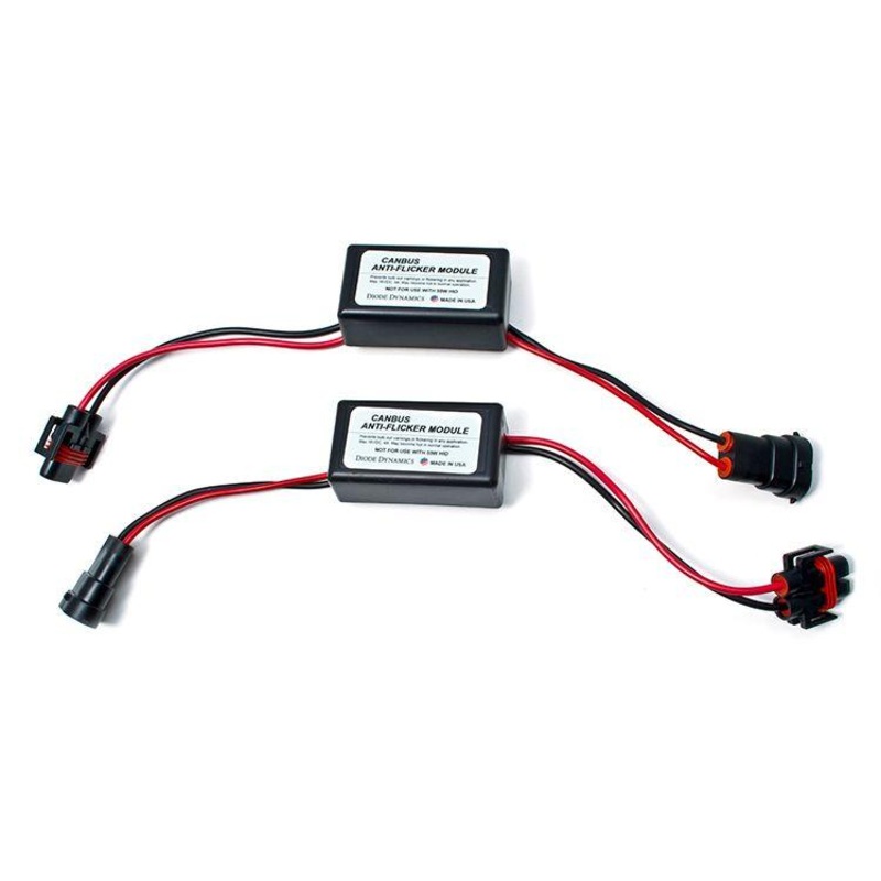 Diode Dynamics DD LED Anti-Flicker Modules: 9005/9006/9012 – Set (DD3022P)
