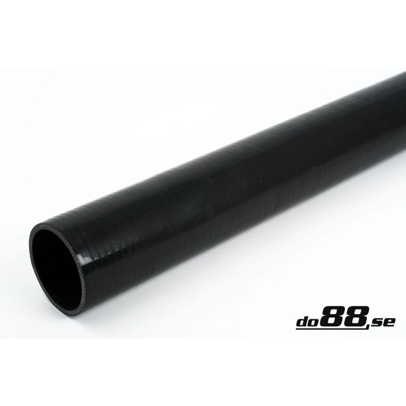Silicone Hose Black straight length 2,68” (68mm)