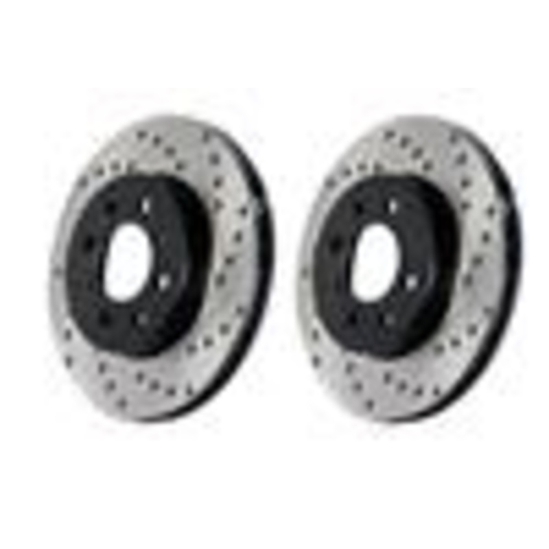 Stoptech Centric 03-04 Audi RS6 Drilled Right Front OE Design Brake Rotor