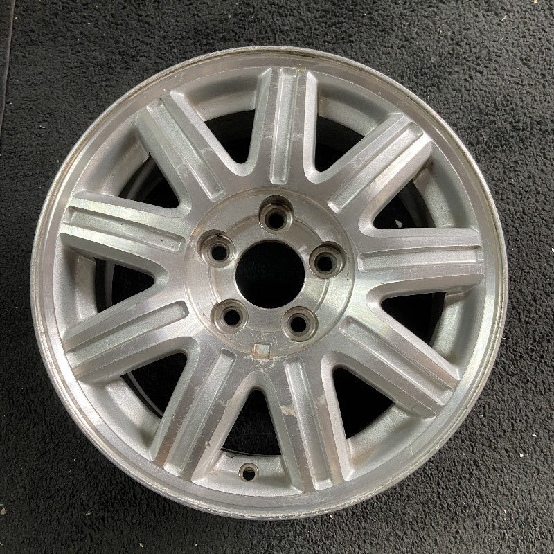 16″ TOWN & COUNTRY 04 16×6.5 aluminum 9 spoke machined finish Original OEM Wheel Rim
