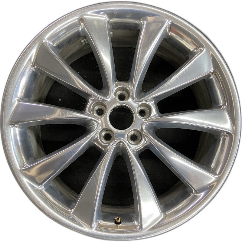 20″ MKT 10 20×8 aluminum TPMS 10 flat spoke polished Original OEM Wheel Rim