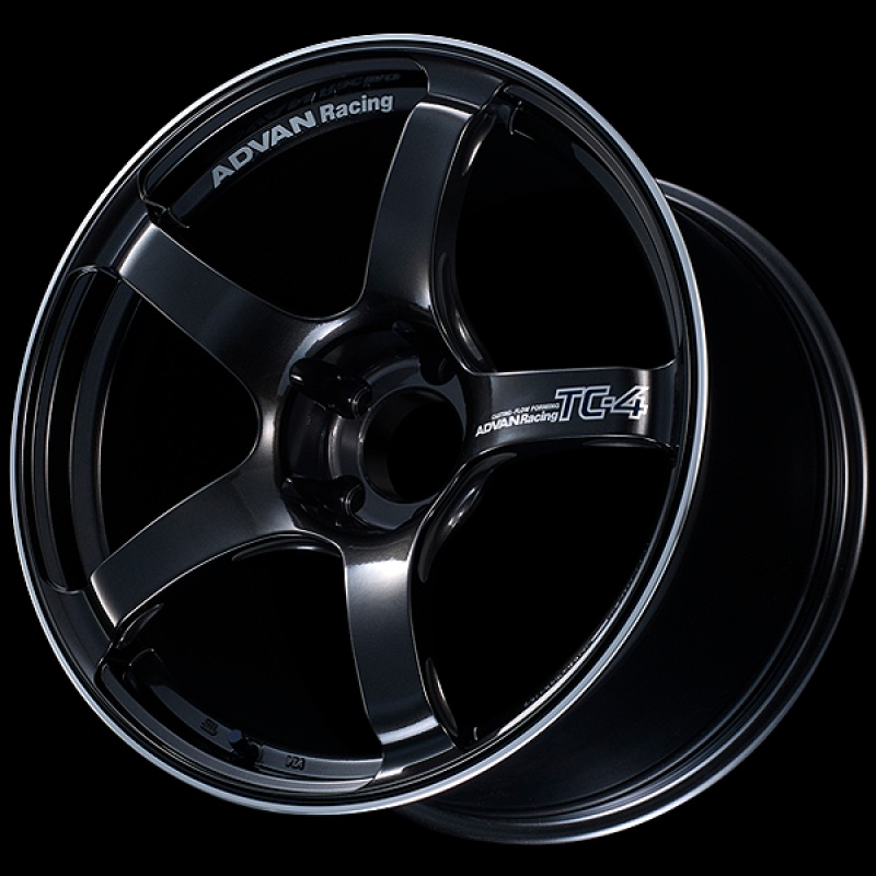 Advan TC4 18×8.5 +51 5-114.3 Racing Black Gunmetallic & Ring Wheel