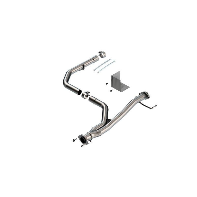 Borla 2021-2022 Toyota Tacoma 3.5L V6 T-304 Stainless Steel Y-Pipe – Brushed