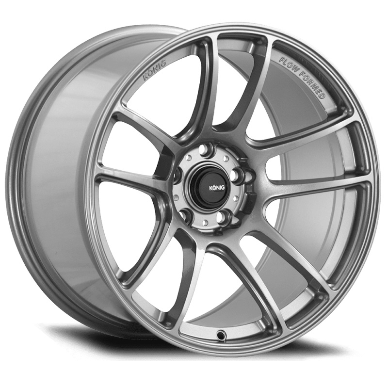 Konig Heliogram 17X8.5 5X112 ET42 Titanium Metallic Knurled Bead Flow Formed