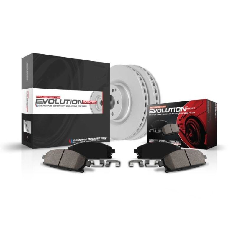 PowerStop Power Stop 2019 Audi A4 Rear Z23 Evolution Sport Coated Brake Kit
