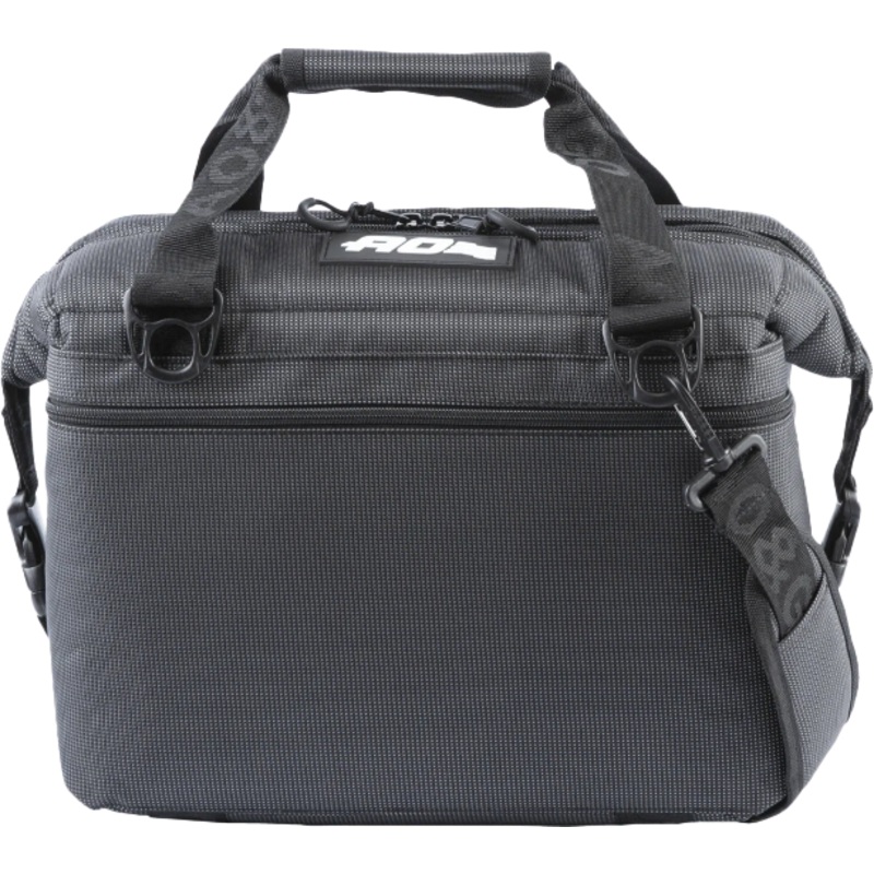 12 Pack Capacity Ballistic Black / Charcoal Cooler by AO Coolers