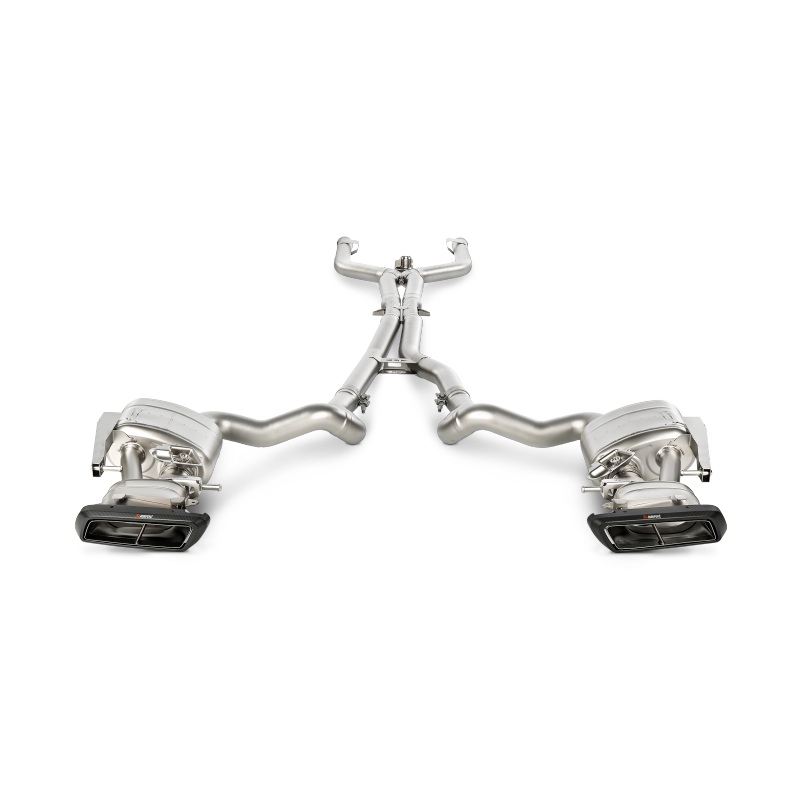 Akrapovic 15-17 AMG C63 Estate Evolution Line Cat Back (Titanium) w/ Carbon Tips (Req. Link Pipe)