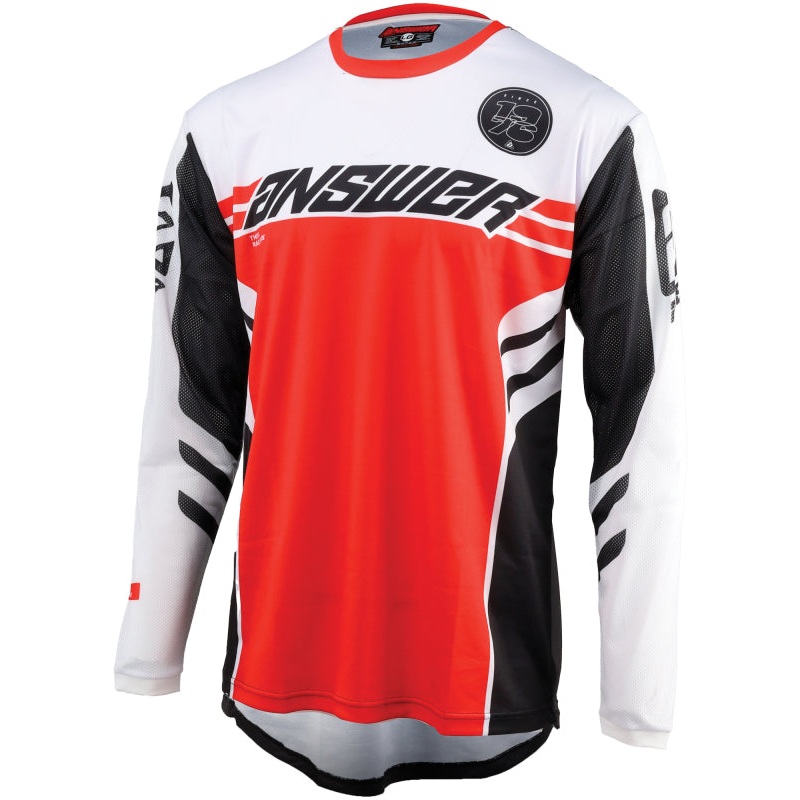 Answer 25 Arkon Nitrus Jersey Red/Black/White – Large