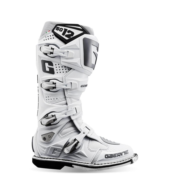 Gaerne SG12 Boot White Size – 10.5