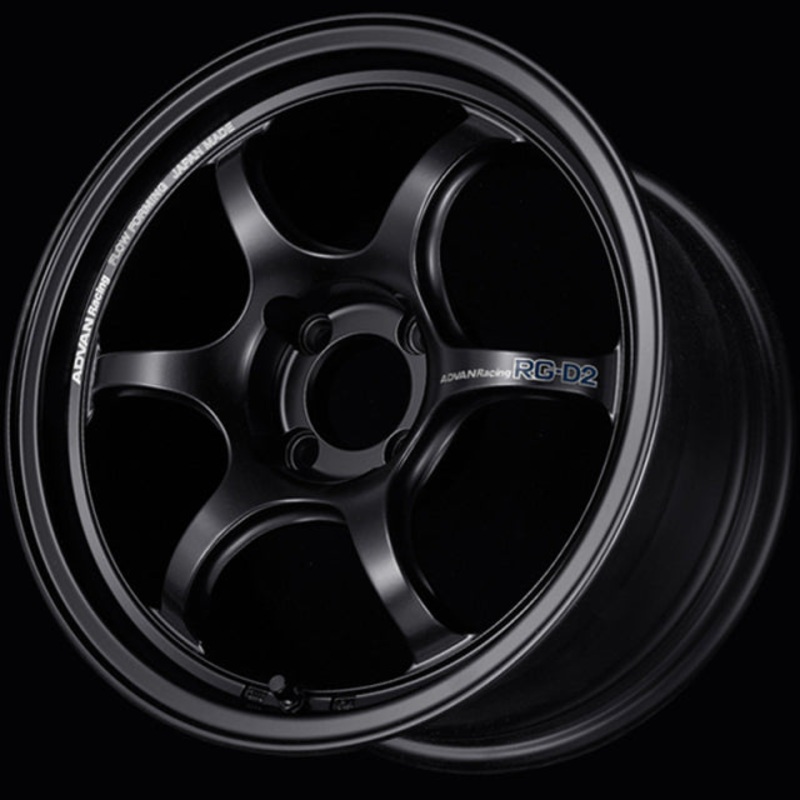 Advan RG-D2 Wheel – 15×8.0 +35 | 4×100 | Semi Gloss Black