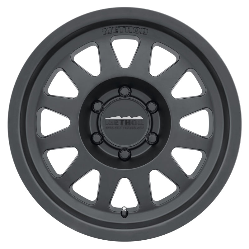 Method MR704 17×8.5 0mm Offset 5×5.5 108mm CB Matte Black Wheel