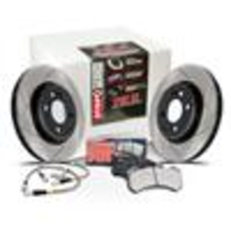Stoptech Sport Axle Pack, Slotted, Rear