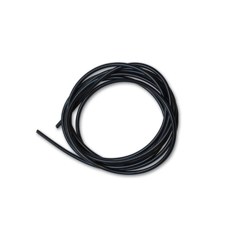 Vibrant 3/8 (9.5mm) I.D. x 10 ft. of Silicon Vacuum Hose – Black