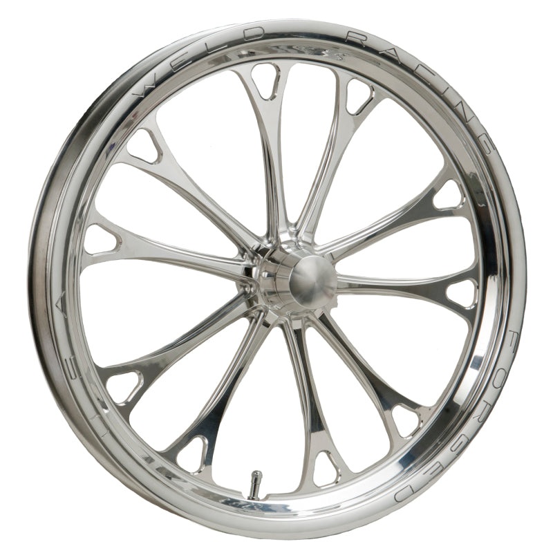 Weld V-Series 1-Piece 17×3.5 / Strange Spindle MT / 1.75in. BS Polished Wheel – Non-Beadlock