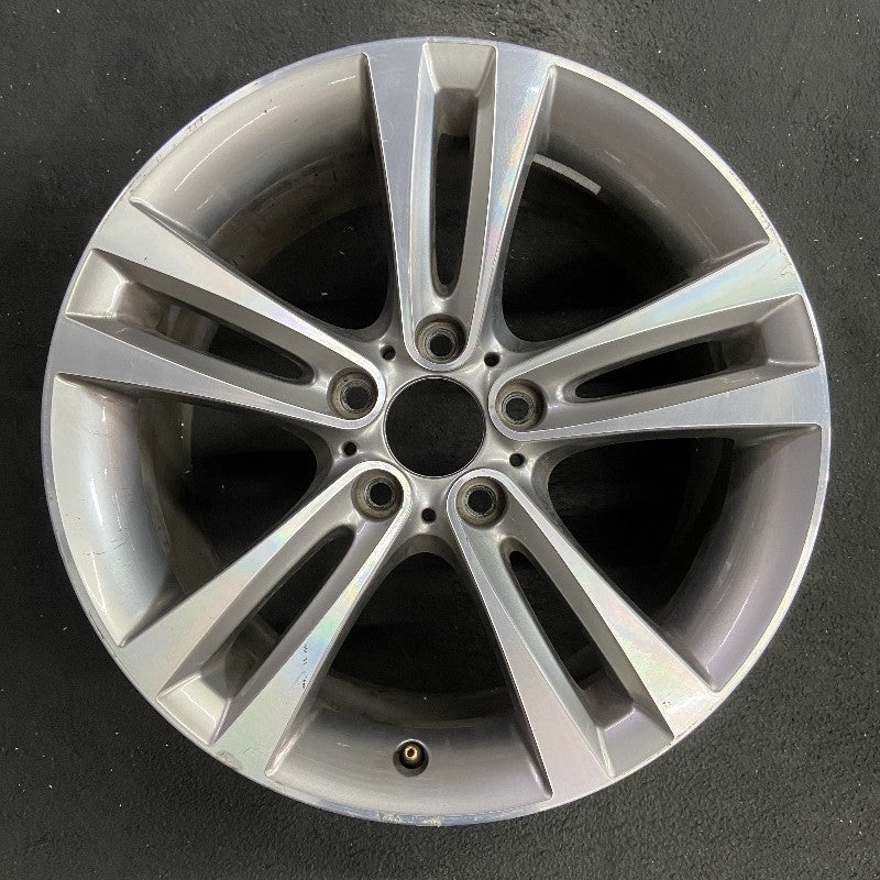 18″ BMW 320i 16-17 18×8.5 rear 5 spoke double spoke flared spoke Original OEM Wheel Rim
