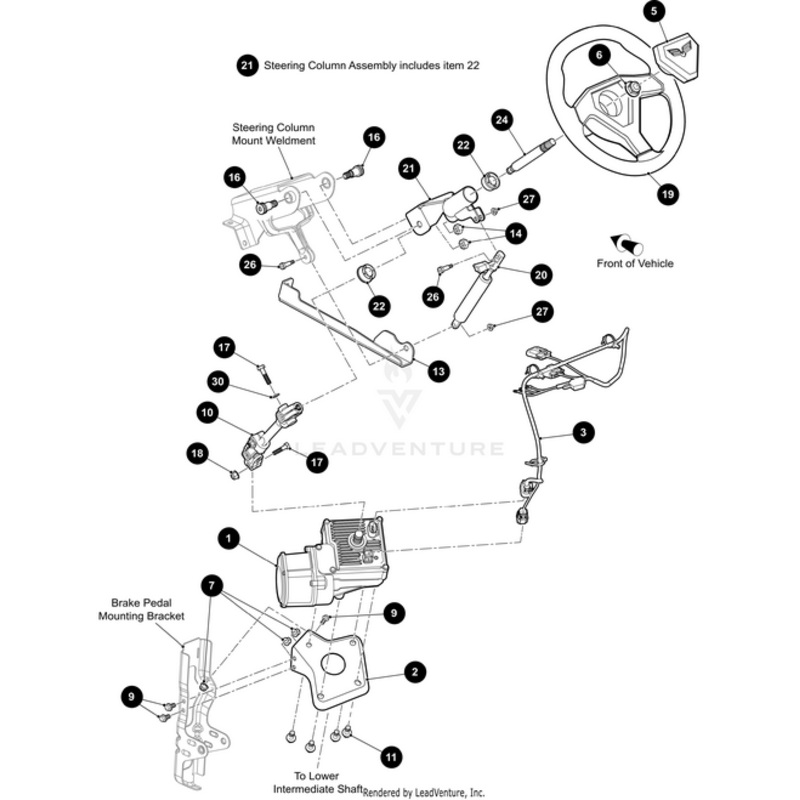 Steering Mounting Bracket by Arctic Cat