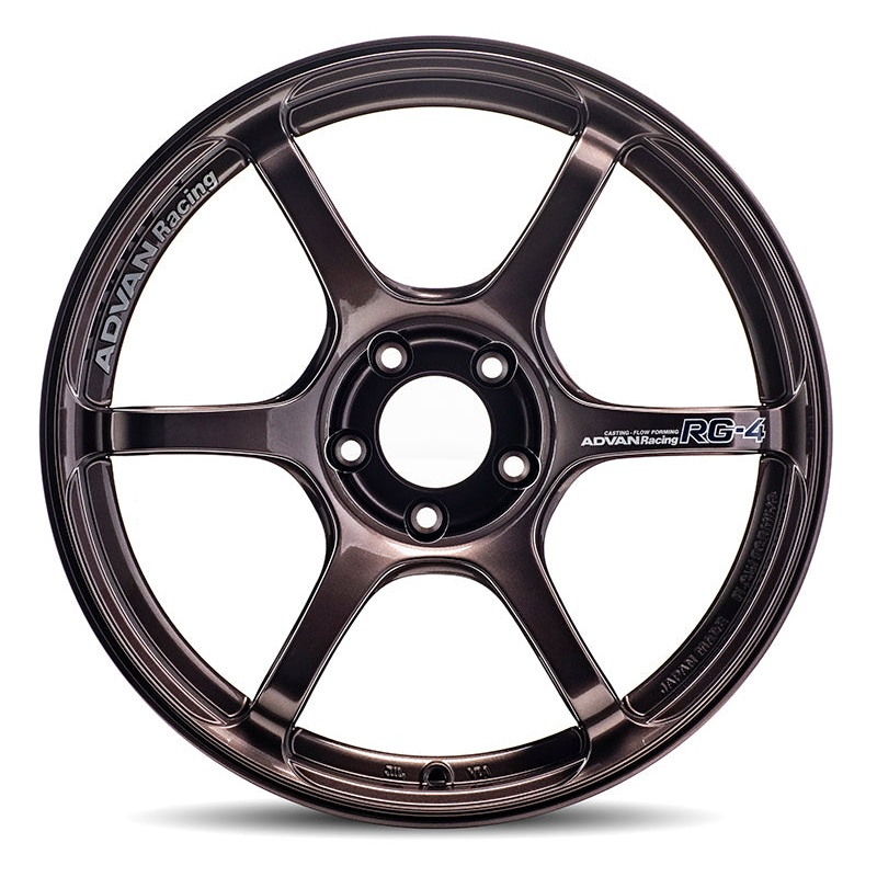 Advan RG-4 18×8 +44 5-114.3 Racing Copper Bronze Wheel
