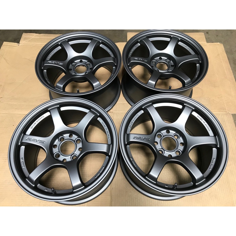Gram Lights 57DR 15×8 +28 4×100 Gun Blue 2 (SET)