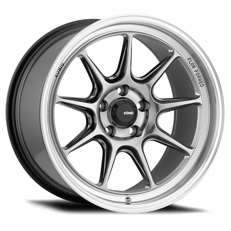 Konig Countergram 18×8.5 5×114.3 ET43 Hyper Chrome / Machined Lip