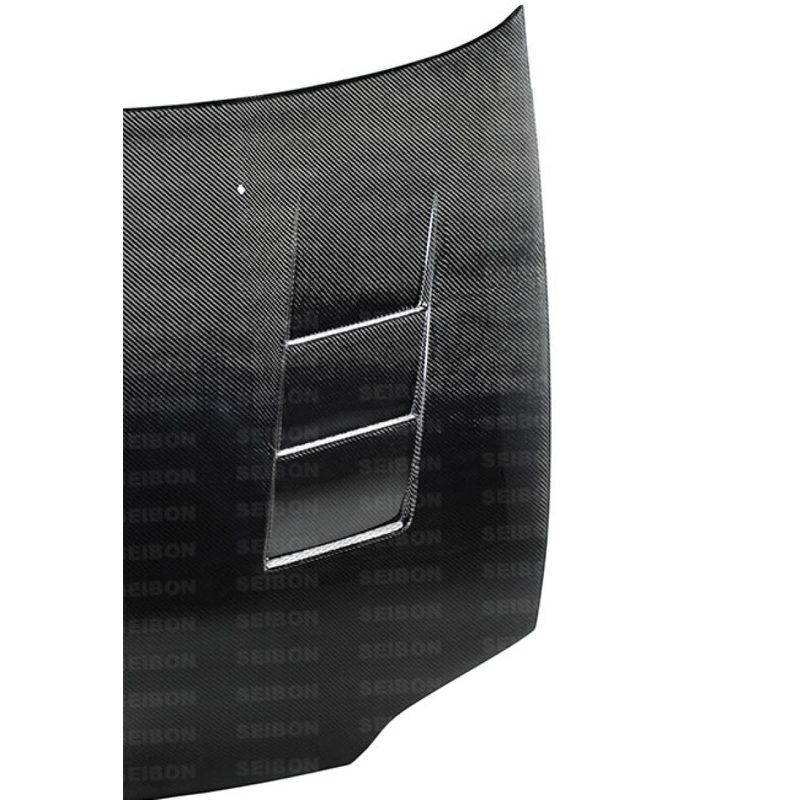 Seibon 92-95 Honda Civic 2DR/3DR TS-Style Carbon Fiber Hood