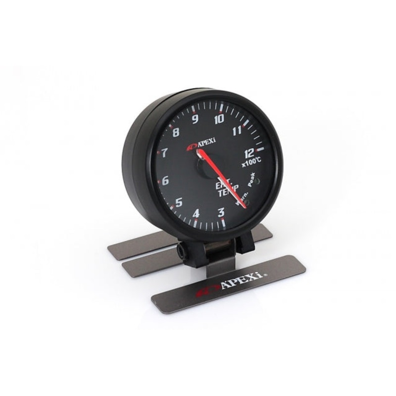 A’PEX-i ELII System Meters – Exhaust Gas Temp (Black Display / Black Ring)