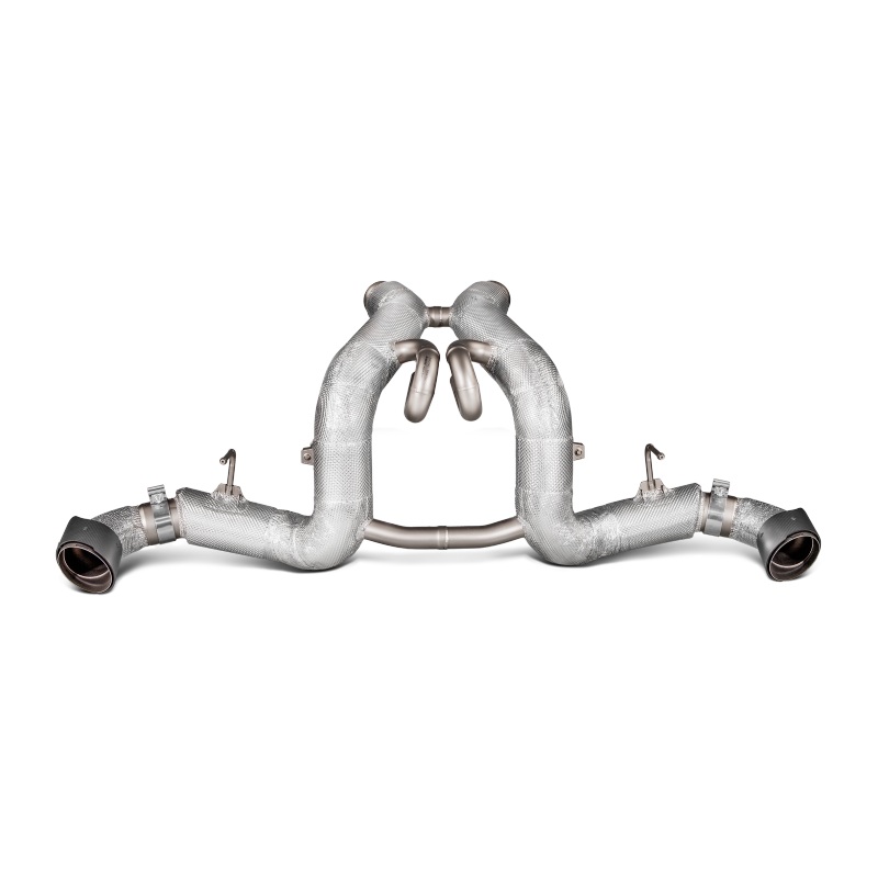 Akrapovic 16-17 McLaren 540C 570S Slip-On Line (Titanium) w/ Carbon Tips