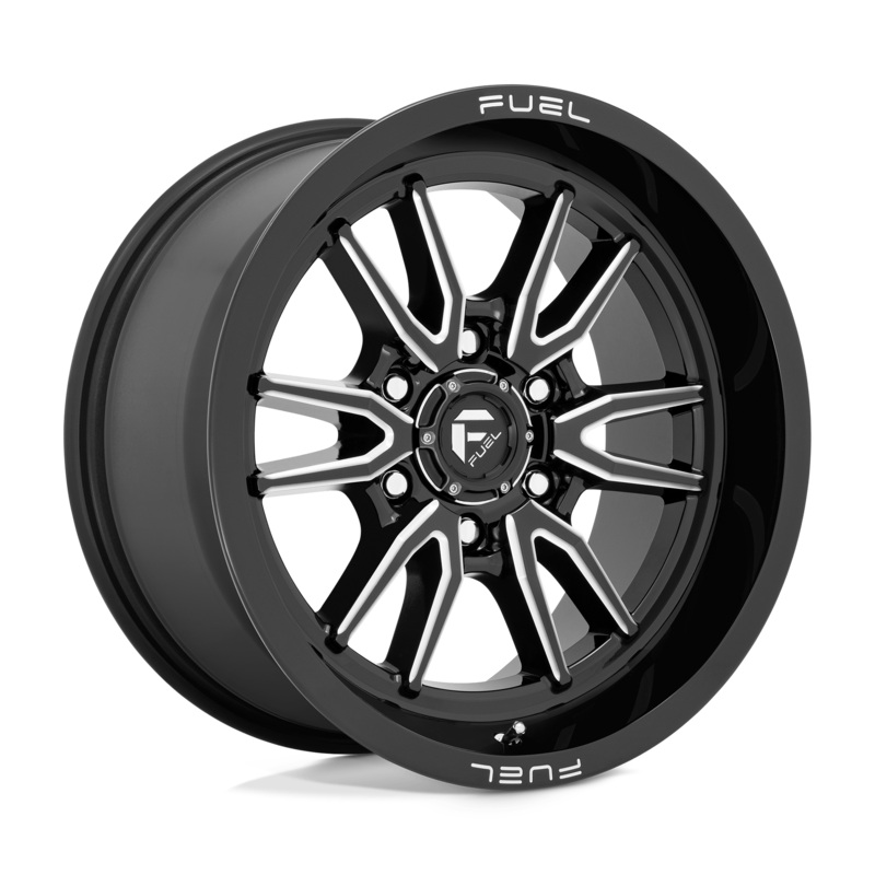 Fuel Wheels D761 Clash 18″ 6×120 Gloss Black Milled
