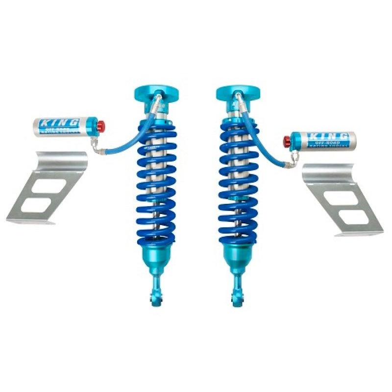 King Shocks 2007+ Toyota Tundra 2.5 Dia Front Coilover w/Remote Reservoir w/Adjuster (Pair)