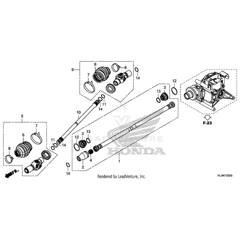 Band, Boot (D32) by Honda