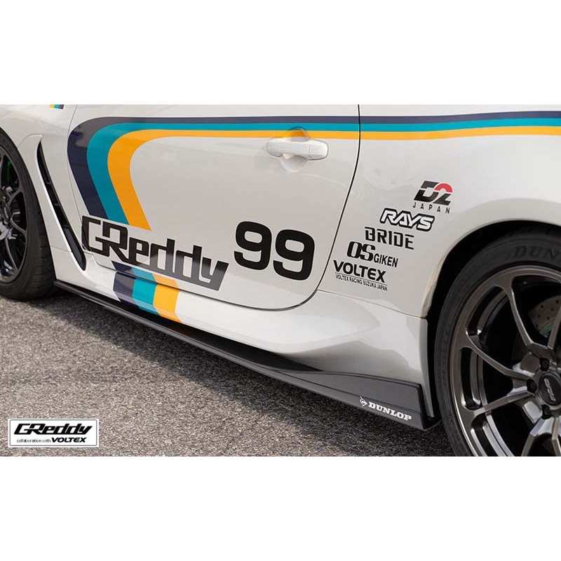 GReddy 2022+ GR86 Voltex Side Skirts Wet Carbon | 86SW