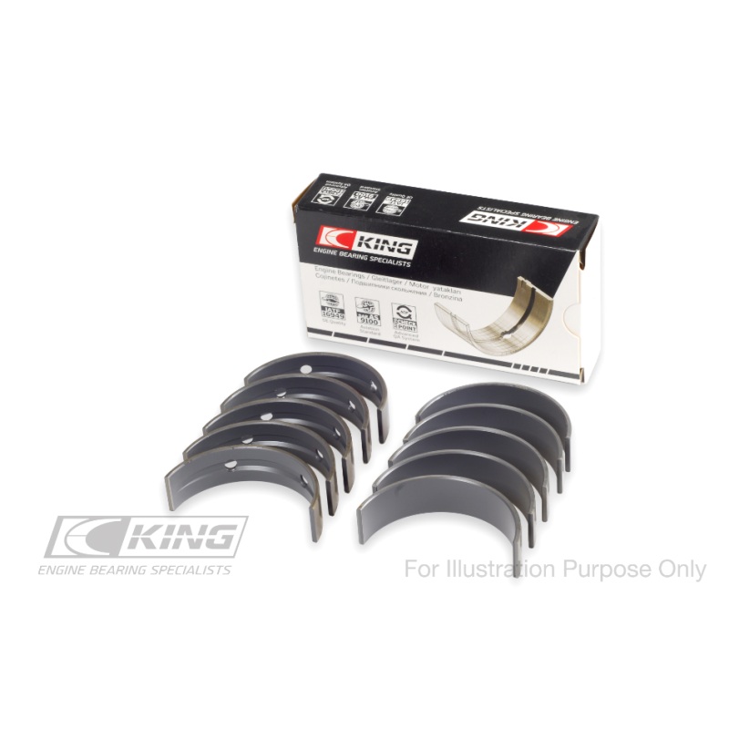 King 07-09 Mazdaspeed 3 L3-VDT MZR DISI (t) Duratec High Performance Main Bearing Set – Size STD