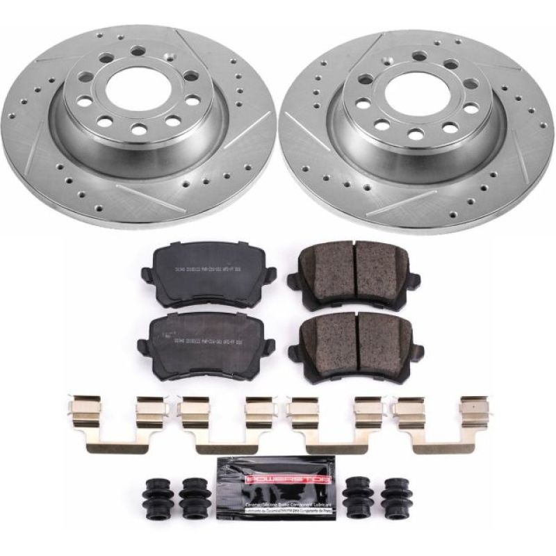 PowerStop Power Stop 2015 Audi Q3 Rear Z23 Evolution Sport Brake Kit