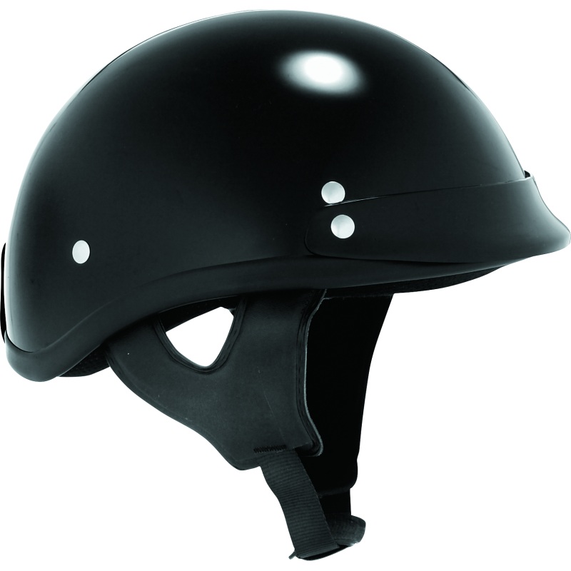 Skid Lids Traditional Helmet Black – Small