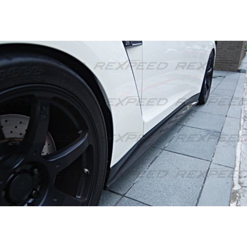 Rexpeed Z-Style Carbon Skirts Nissan GT-R R35 2009-21 | N22