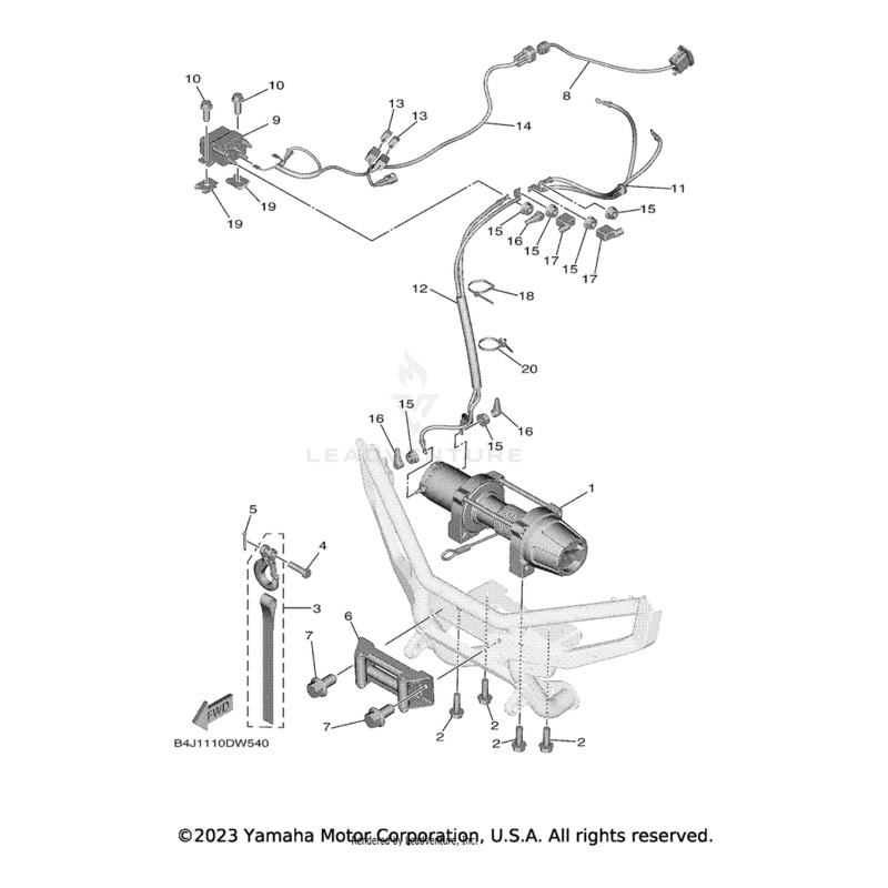 Switch Assembly by Yamaha
